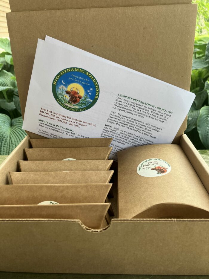 Biodynamic Fall Gardening Kit