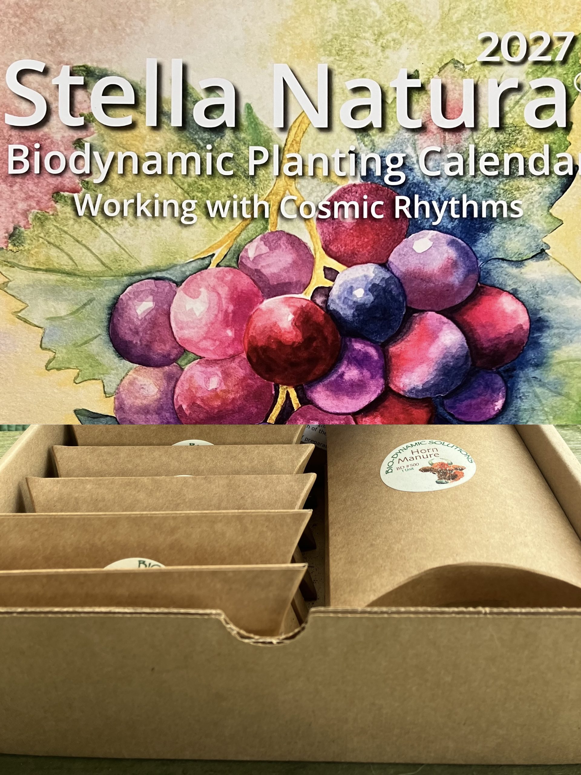 Biodynamic Fall Gardening Kit (BD 500X) & Calendar